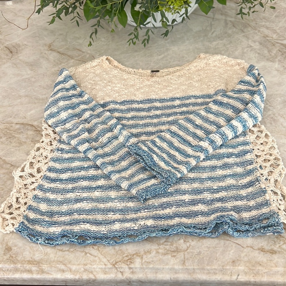 Free People Knitted Summertime Sweater